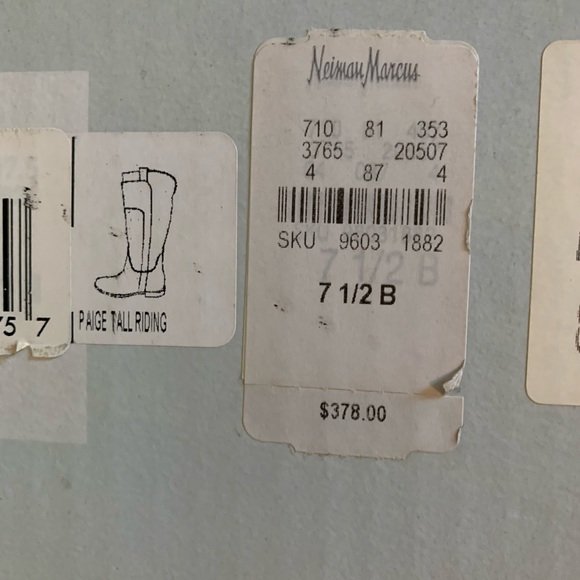 Frye Paige Tall Riding Boots Grey Leather - Picture 6 of 6